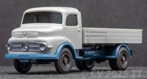 1/87 H0 WIKING 43k Mercedes MB 1413 Pritsche o. Dachlüfter, ~achatgrau, nur 1965 - Picture 1 of 17