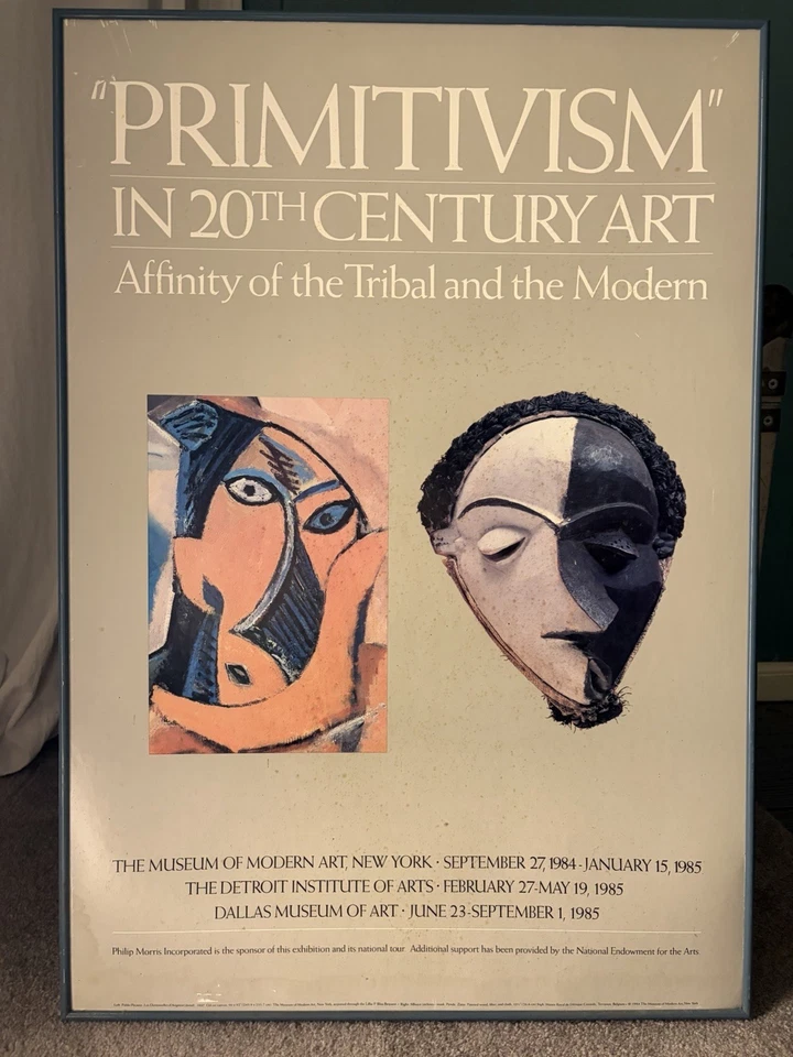 Impresión enmarcada Primitivismo en arte del siglo XX impresión de arte moderno Foto 1 de 4