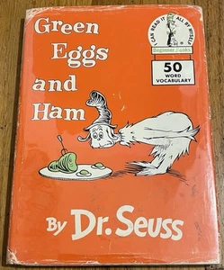 GREEN EGGS & HAM : by Dr. Seuss : hbdj : Collins & Harvill : vintage - Picture 1 of 7
