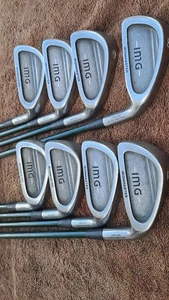 Golf Senior Or Longer Women's Irons Set MACGREGOR IMG 8 clubs RH Graphite Medium - Picture 1 of 10