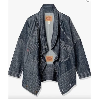 Chaqueta de camionero invertible Levi's haciendo el corte L/XL - rara  Foto 1 de 4