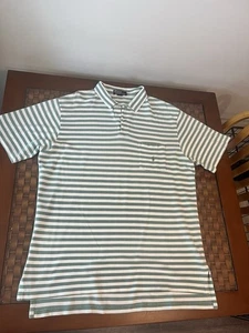 Polo Ralph Lauren Polo Xl Grau Weiß Gestreift - Bild 1 von 4