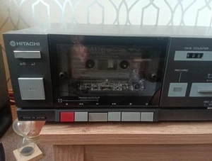 Hitachi Cassette Deck D-E12 - Picture 1 of 7