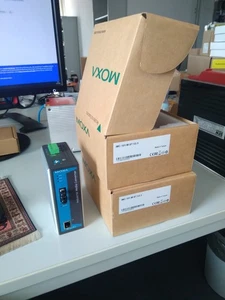 Moxa Media Converter Ethernet Kupfer / LWL IMC-101-M-ST V2.3 - Photo 1/2
