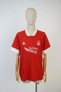 Camiseta de fútbol local Adidas Aberdeen FC roja Climalite para hombre talla L 2019/20 - Imagen 1 de 18