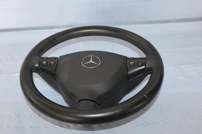 Mercedes-Benz A-Klasse W 169 Lenkrad  Leder  schwarz A 169 460 02 03 - Bild 1 von 4