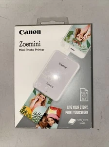Canon Zoemini Mini Photo Printer Pv-123-whs - Photo 1/2