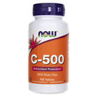 Now Foods Vitamine C-500 avec églantier, 100 comprimés