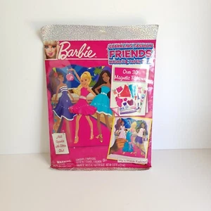 Vintage Barbie Paper Doll Mattel Glitter Fashion Magnet Maker 2011 NIP NOS - Bild 1 von 7