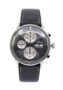 Junghuns Meister Chronoscope Stainless Steel Watch 27/4525 - Picture 1 of 5
