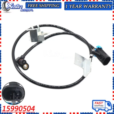 Sensor de velocidad de rueda ABS delantero derecho nuevo 15990504 para Chevrolet GMC K2500 K3500 Foto 1 de 4