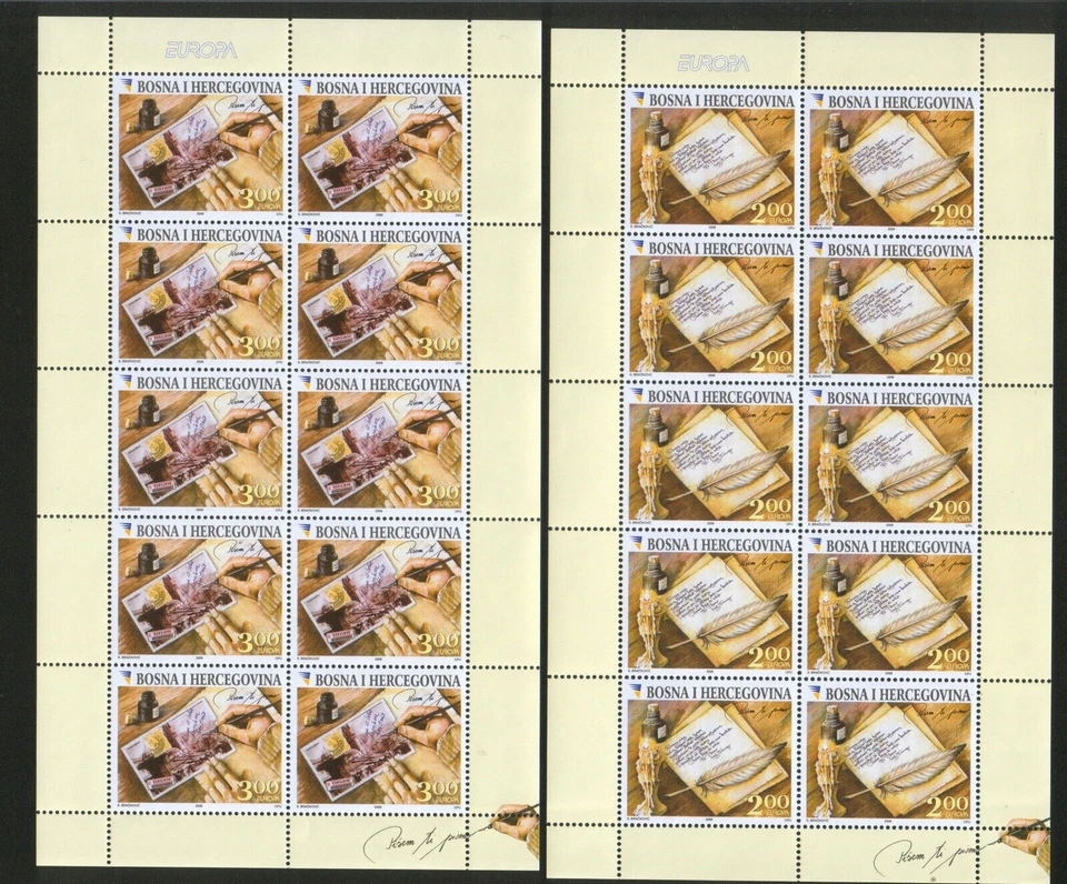 EUROPA CEPT BOSNIA HERZEGOVINA AÑO 2008 MINI HOJA NUEVO Y PERFECTO** MH - Imagen 1 de 1