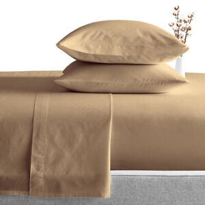 Egyptian Cotton 1000 Series mypill0ws Bedding 4 Pcs Sheets set 18" King size