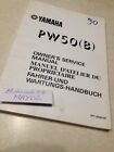 Yamaha PW50 PW 50 B 3PT Peewee 50PW manuel atelier proprietaire  éd. 90