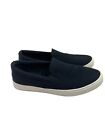 Old Navy Black Sneakers Womens  Slip On Round Toe Canvas Comfort Shoes Sz  7