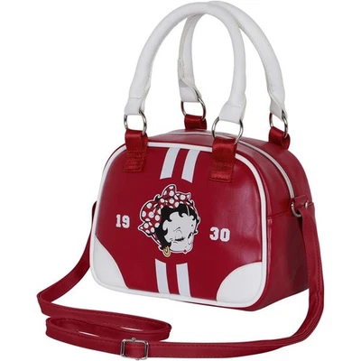 KARACTERMANIA Bowlingtasche Betty Boop Handtasche Henkeltasche Umhängetasche Rockabilly