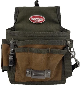 Bolsa de herramientas de polietileno Bucket Boss 54140 RipStop con ajuste de solapa: 9 bolsillos y 8 bucles para herramientas - Imagen 1 de 4