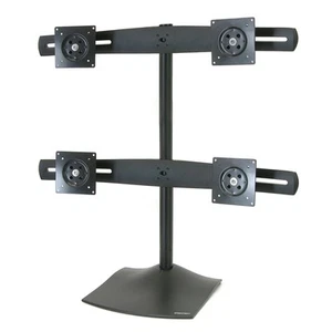 SUPPORT DE BUREAU QUAD-MONITEUR ERGOTRON DS100 33-324-200 NEUF jusqu'à 24" x 4 - Photo 1/6