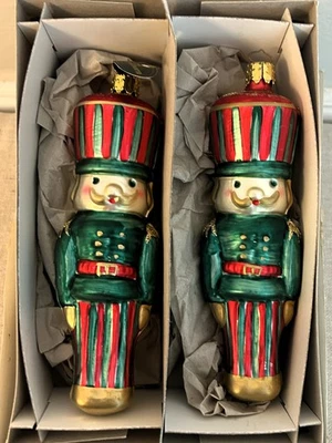 VINTAGE KURT S. ADLER POLONAISE COLLECTION  "NUTCRACKER SOLDERS" x2 - Image 1 of 4