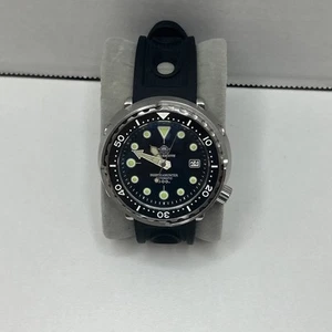 Reloj Atún Automático Addiesdive Deep Sea Hunter Hombre Negro 47mm - Imagen 1 de 5