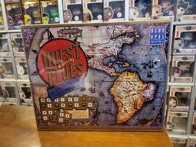 Vintage Blue Opal Jigsaw Puzzle 1999 Australia Made Quest For Clues New Sealed  - Image 1 of 4