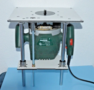 Befestigungsplatte mit Fräslift für Bosch POF 1400- 1200 ACE, Frästisch - Bild 1 von 4