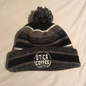 Utica Coffee Winter Hat Utica Roasting Co. New York - Picture 1 of 3