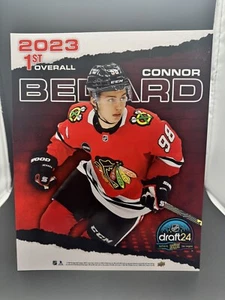 NHL Draft (Las Vegas) Upper Deck Promo 8x10 - Connor Bedard Chicago Blackhawks - Bild 1 von 6