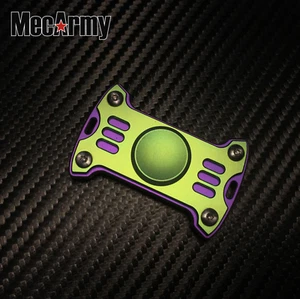 GP1 Fidget Spinner, Hand Excise, Anxiety, MecArmy (Gold,Green,Purple) - Picture 1 of 11