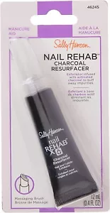 5 x SALLY HANSEN NAIL REHAB CHARCOAL RESURFACER Exfoliator 12ml - Cuticle Nail - Picture 1 of 3