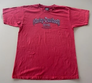 Harley Davidson T-Shirt XL Motorcycle CORALVILLE IOWA Hawkeye  Harley - Picture 1 of 16