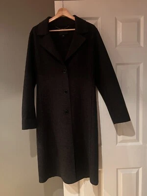 Bernardo Long Trench Coat Grey/Gray Size Medium - Image 1 of 4