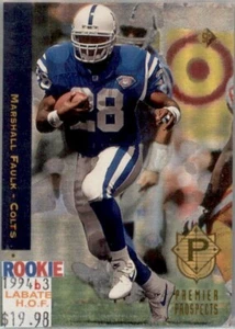 Marshall Faulk Indianapolis Colts HOF 1994 - 1996 Buy 1-50% OFF 2nd 40 Available - Picture 1 of 92