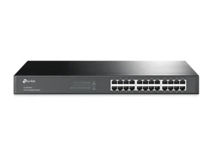TP-Link TL-SG1024 24-Port Gigabit Netzwerk Switch Rackmount metall Plug&Play - Afbeelding 1 van 3