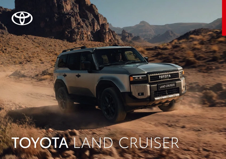 2025 MY Toyota Land Cruiser 10 / 2024  brochure catalogue  30x21 - Image 1 of 1
