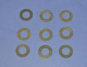 9 Transmission Ft Pump Bolt Washers TH200 TH250 TH350C TH400 AT540 Powerglide ++ - Bild 1 von 2