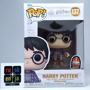 Funko Pop! Harry Potter con rana de chocolate LA Comic Con 2.000 piezas #137 - Imagen 1 de 6