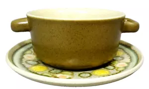 REFLECTIONS by Franciscan Soup Cup & Stand 6" NEW NEVER USED made in England - Picture 1 of 15