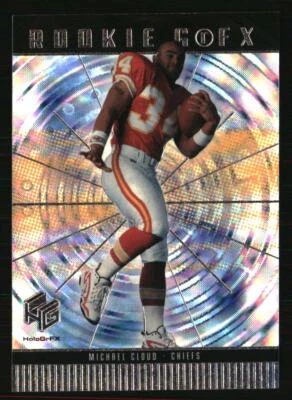 Michael Cloud 1999 Upper Deck HoloGrFX #78 FOOTBALL Card - Image 1 of 2