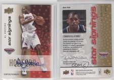 2008-09 Upper Deck Star Signings Gold /25 Al Horford #SS-HO Auto