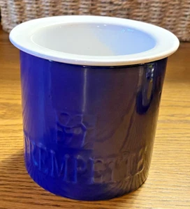 Gourmet Village Dip Chiller Bistro Collection Trempette Two-Piece Blue and White - Bild 1 von 20