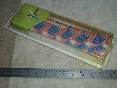 MICROSOFT XBOX 360 ORIGINAL CONSOLE FACEPLATE FASCIA COVER NEW American Flag USA - Image 1 of 3