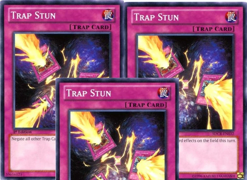 Trap Stun 1st SDCR / SDPLX 3 Mint  Cyber Dragon Revolution yugioh - Image 1 of 1