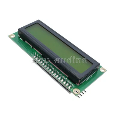 1602 16X2 Character LCD Module Display Yellow IIC/I2C/TWI/SP​—I Serial Interface - Bild 1 von 4