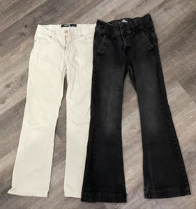 Lot Of 2 - ThereAbouts Flare & Jordache Bootcut Girls Youth Jean Size 10 Regular - Picture 1 of 12