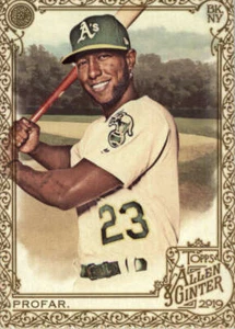 2019 Allen and Ginter Gold #223 Jurickson Profar Oakland Athletics BX 50A - Picture 1 of 2
