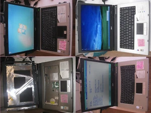 Stock 4 notebook acer travelmate 4220 2300 aspire 5600 1640 windows 7 xp 2gb ram - Imagen 1 de 24