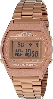 Reloj Casio B640WC-5AEF Digital Vintage Color Rose Gold - Imagen 1 de 4
