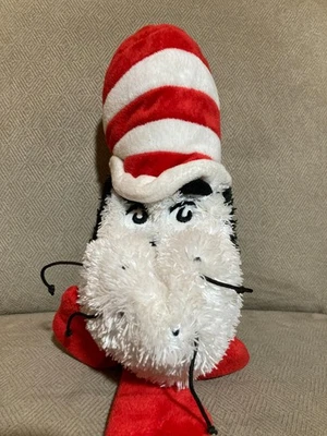 Juguete Manhattan Dr. Seuss gato en el sombrero marioneta de mano 10 pulgadas 2002 juguete para niños Foto 1 de 4