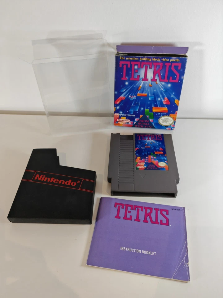 Nintendo NES - Tetris - OVP Bienengräber CIB small klein - Bild 1 von 4